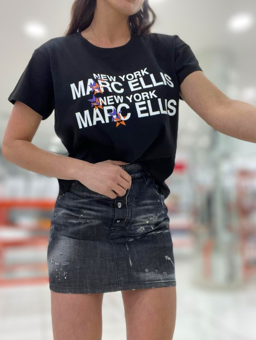 Marc Ellis T-Shirt TDS17 - SanShopLuxury - 2023, Abbigliamento, Bianco, Donna, L, M, Marc Ellis, Nero, Outlet, Primavera/Estate, Rosa, S, SS23, T-Shirt, XL, XS