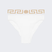 Versace Slip AUD01050 A232741 A1001 - SanShopLuxury - 2, Autunno/Inverno, Bianco, Carry Over, Continuativo, Donna, Intimo, New, Primavera/Estate, Slip, Stellato, Ultimo, Versace