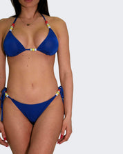 Fabrizia Costume PC01 0409 - SanShopLuxury - 2024, A triangolo, Abbigliamento, Beachwear, Blu, Costume, Donna, Fabrizia, Idoneo, L, M, Outlet, Primavera/Estate, S, SS24