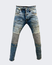 Donotconform Jeans JEANS370-V.U - SanShopLuxury - 2024, 54, Abbigliamento, Biker, Blu, Blu Sabbiato, Donotconform, Idoneo, Jeans, Outlet, Primavera/Estate, SS24, Uomo