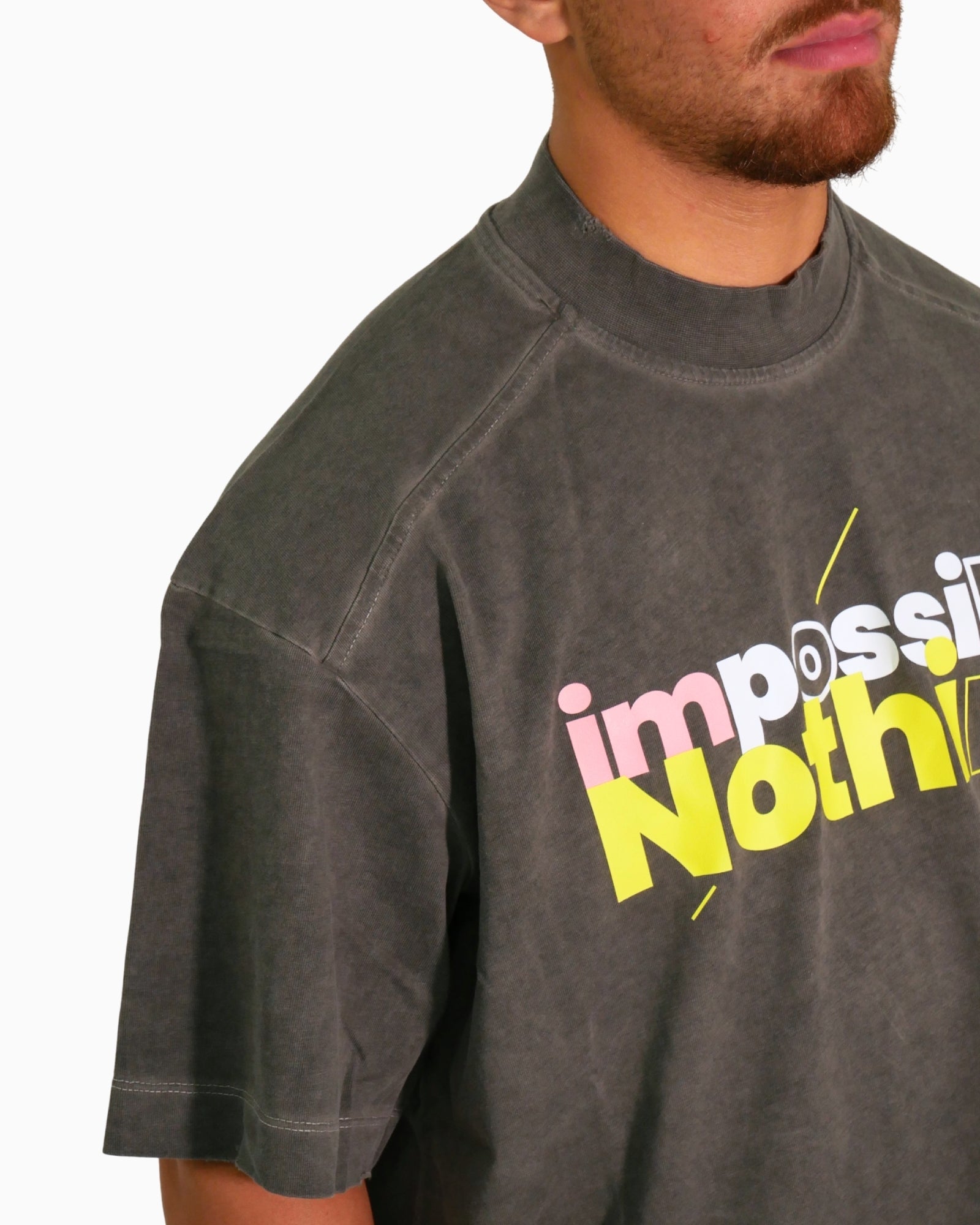 Donotconform T-Shirt TEE9050-GR - SanShopLuxury - 2025, Abbigliamento, Autunno/Inverno, Donotconform, FW25, Grigio, Idoneo, L, M, New, S, T-Shirt, Uomo, XL