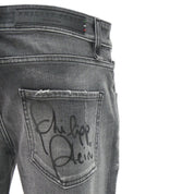 Philipp Plein Jeans MDT1065PDE001N - SanShopLuxury - -50%, 2018, 47, 48, 52, Abbigliamento, Autunno/Inverno, FW18, Jeans, Nero, Outlet, Philipp Plein, Uomo