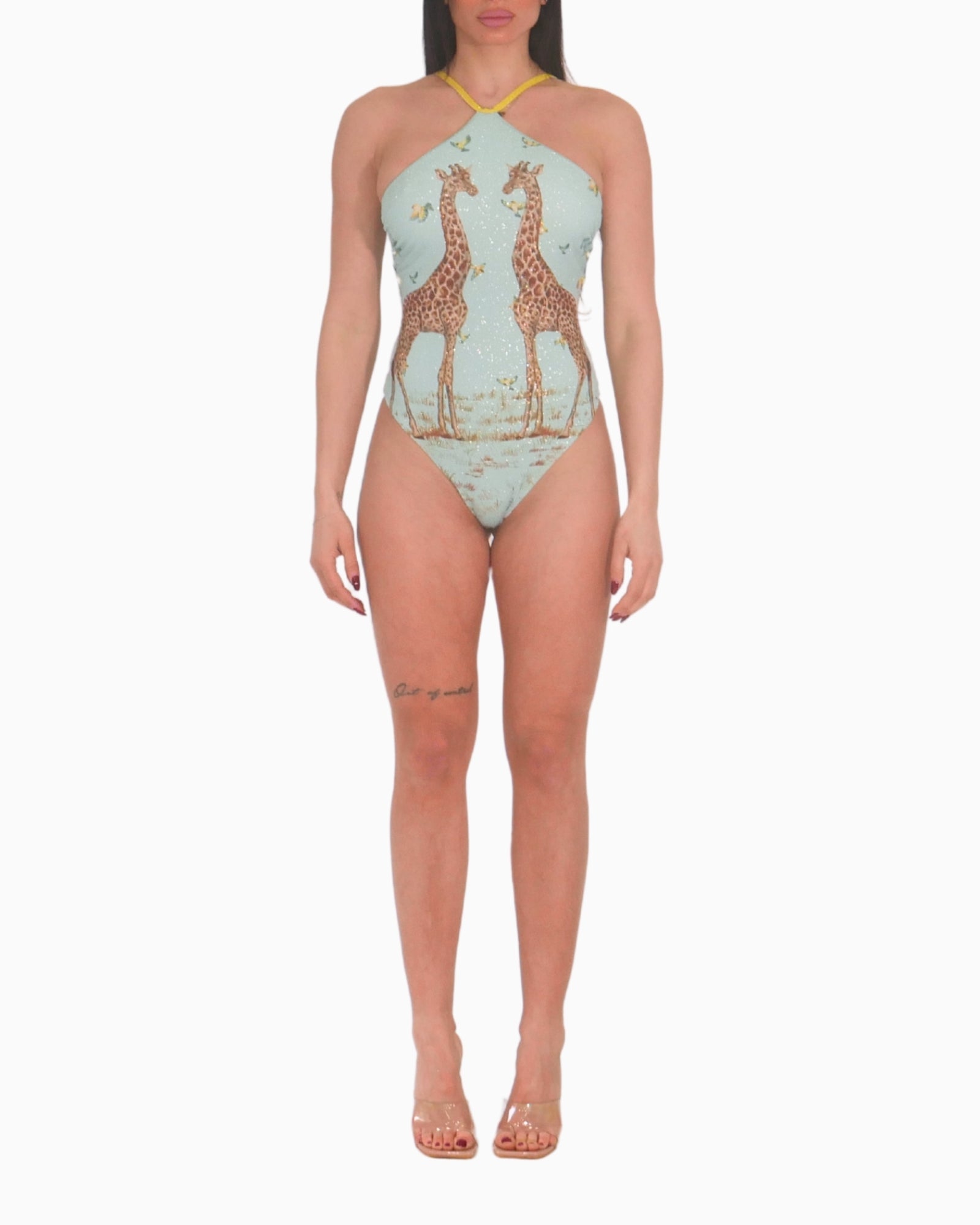 District Margherita Mazzei Costume 5GS51-0069 - SanShopLuxury - 1°, 2025, 2°, 3°, 4°, 5°, Abbigliamento, Beachwear, Costume, District Margherita Mazzei, Donna, Idoneo, Intero, New, Primavera/Estate, SS25, Ultimo, Verde acqua