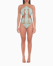 District Margherita Mazzei Costume 5GS51-0069 - SanShopLuxury - 1°, 2025, 2°, 3°, 4°, 5°, Abbigliamento, Beachwear, Costume, District Margherita Mazzei, Donna, Idoneo, Intero, New, Primavera/Estate, SS25, Ultimo, Verde acqua