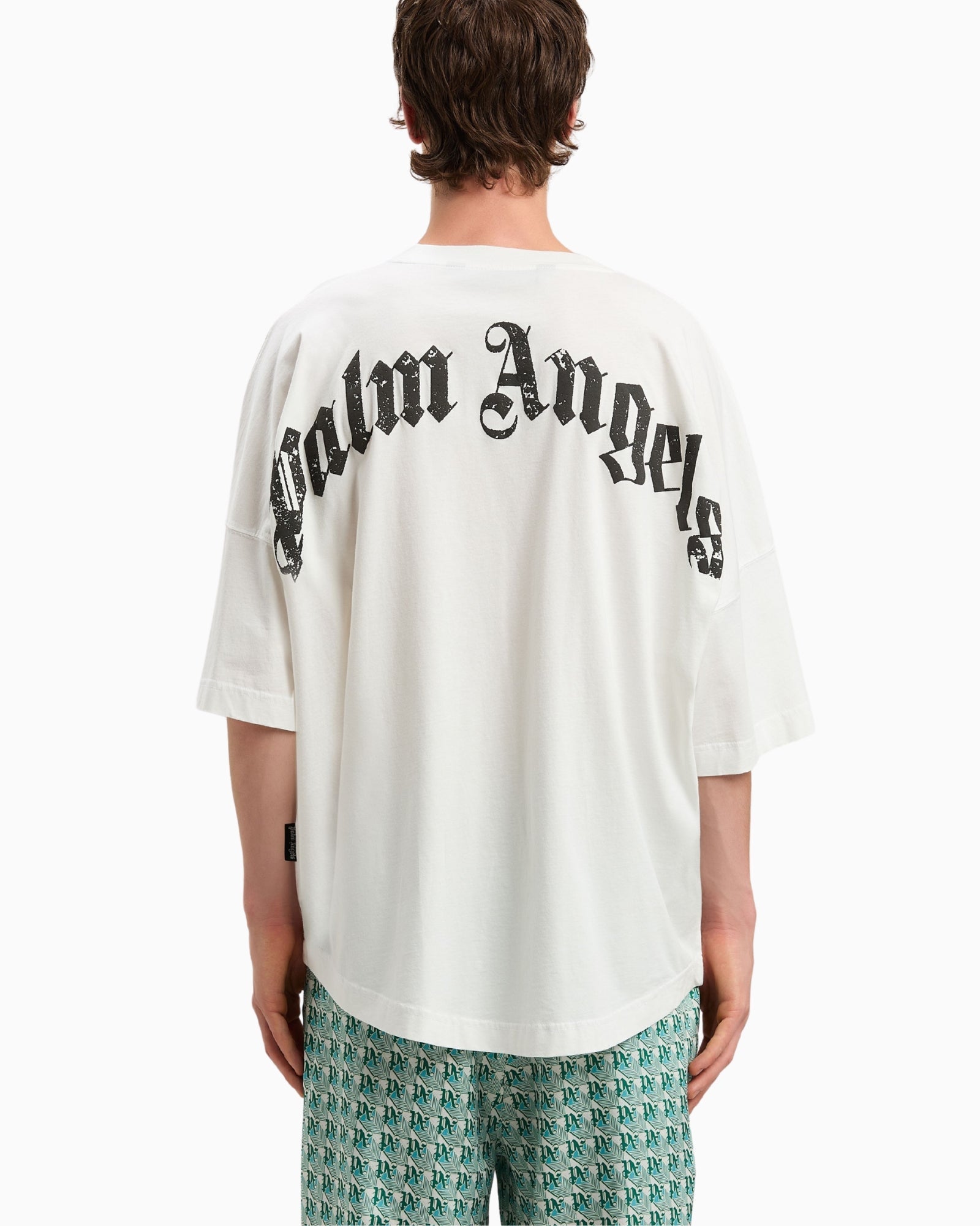Palm Angels T-Shirt PMAA002S25JER0010310 - SanShopLuxury - 2025, Abbigliamento, Bianco, L, M, New, Palm Angels, Primavera/Estate, S, SS25, Stellato, T-Shirt, Uomo, XL, XXL