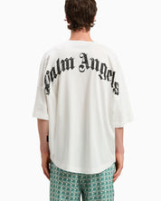 Palm Angels T-Shirt PMAA002S25JER0010310 - SanShopLuxury - 2025, Abbigliamento, Bianco, L, M, New, Palm Angels, Primavera/Estate, S, SS25, Stellato, T-Shirt, Uomo, XL, XXL