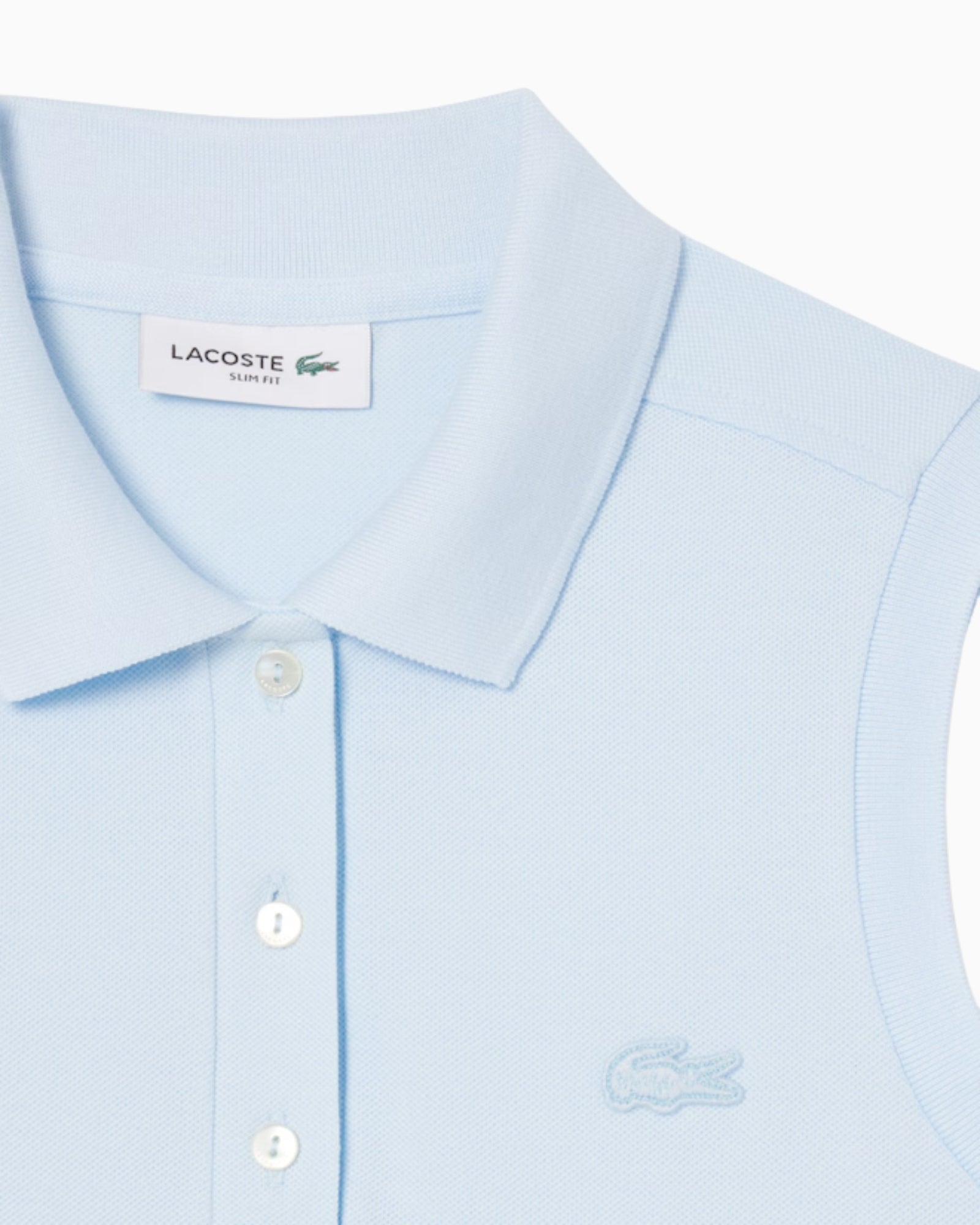 Lacoste T-Shirt Polo PF5445/T01 - SanShopLuxury - 2025, 34, 36, 38, 40, 42, Abbigliamento, Azzurro, Donna, Lacoste, New, Primavera/Estate, SS25, Stellato, T-Shirt Polo
