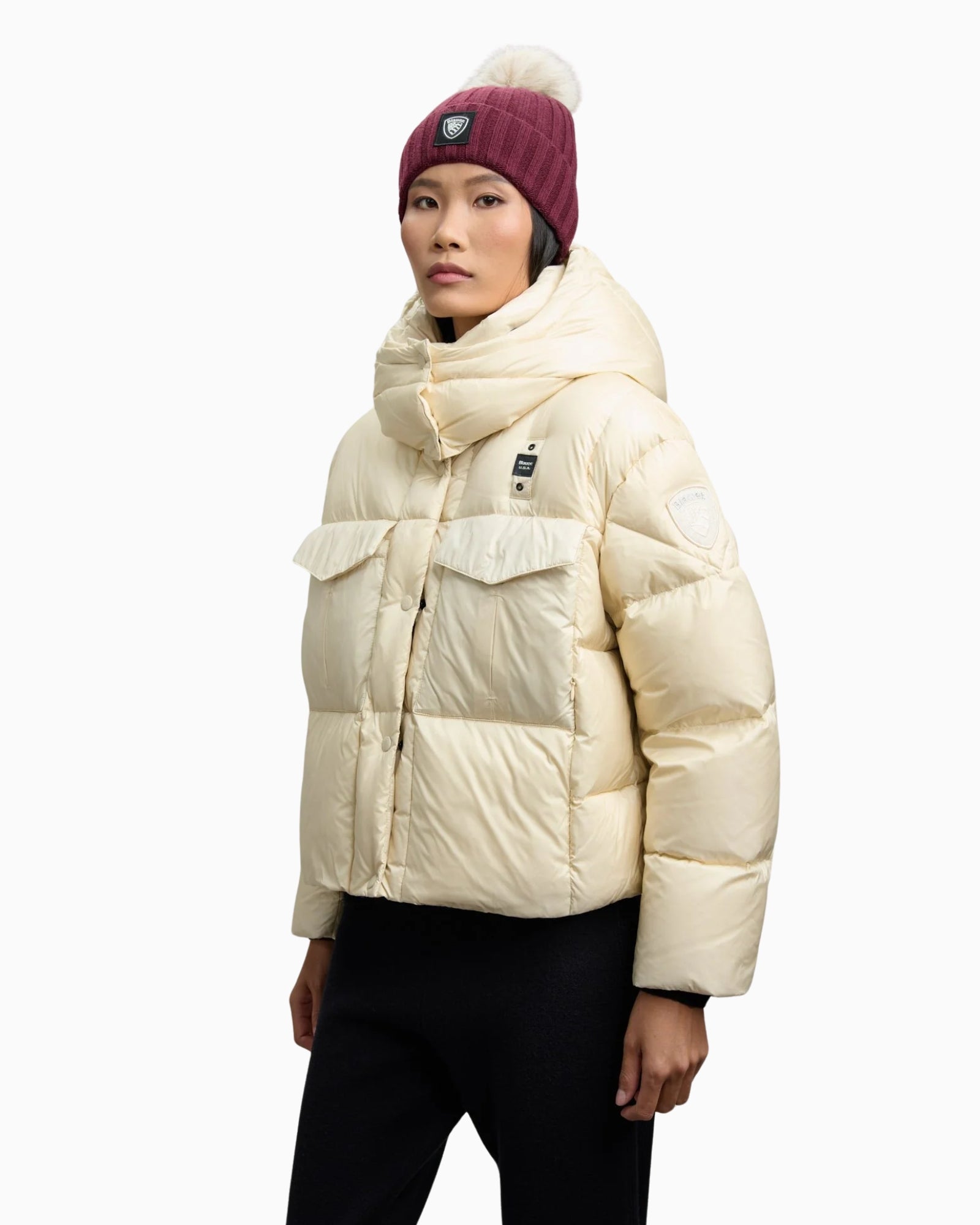 Inverno, Avorio, Blauer, Donna, FW25, Giubbino, Idoneo, L, M, New, S, XL