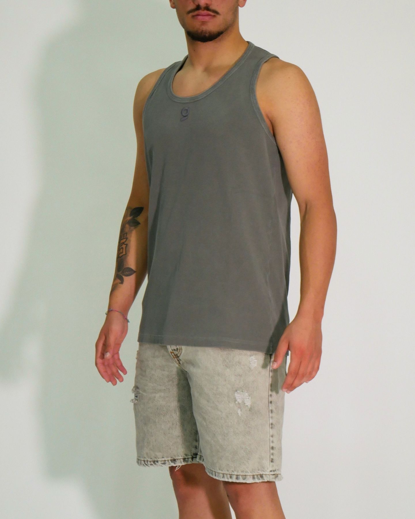 Gavensemble T-Shirt Canotta TANK1000-G - SanShopLuxury - 2024, Abbigliamento, Gavensemble, Grigio, Idoneo, L, M, Outlet, Primavera/Estate, S, SS24, T-Shirt Canotta, Uomo, XL, XXL