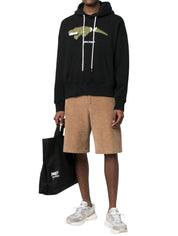 Felpa Palm Angels PMBB058C99FLE002 - SanShopLuxury - Abbigliamento, Autunno/Inverno, Bianco, Carry Over, Con Cappuccio, Continuativo, Felpa, Idoneo, M, Nero, New, Palm Angels, Primavera/Estate, S, Uomo, XL