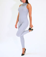 District Margherita Mazzei Tuta Intera SH77 0023 - SanShopLuxury - 2024, Abbigliamento, Autunno/Inverno, District Margherita Mazzei, Donna, FW24, Grigio, Idoneo, L, M, Outlet, S, Tuta Intera, XL, XS