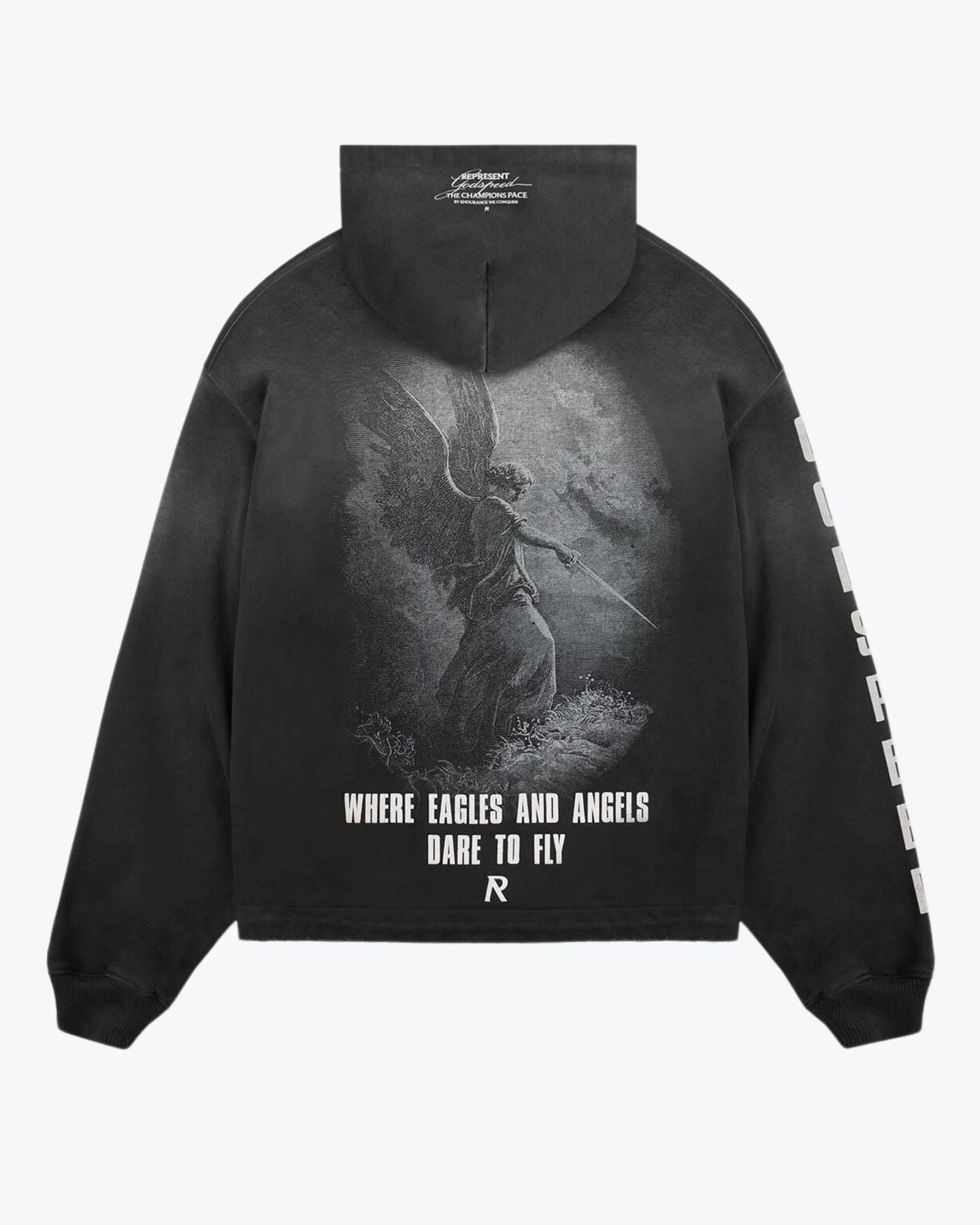 Represent Felpa MLM4226 210 - SanShopLuxury - 2024, Abbigliamento, Autunno/Inverno, Continuativo, Felpa, FW24, Idoneo, L, M, Nero, Outlet, Primavera/Estate, Represent, S, Uomo, XL, XXL