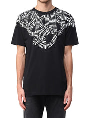 Marcelo Burlon T-Shirt CMAA018C99JER003 - SanShopLuxury - Abbigliamento, Autunno/Inverno, Carry Over, Continuativo, Idoneo, L, M, Marcelo Burlon, Nero, New, Primavera/Estate, S, T-Shirt, Uomo, XL, XXL