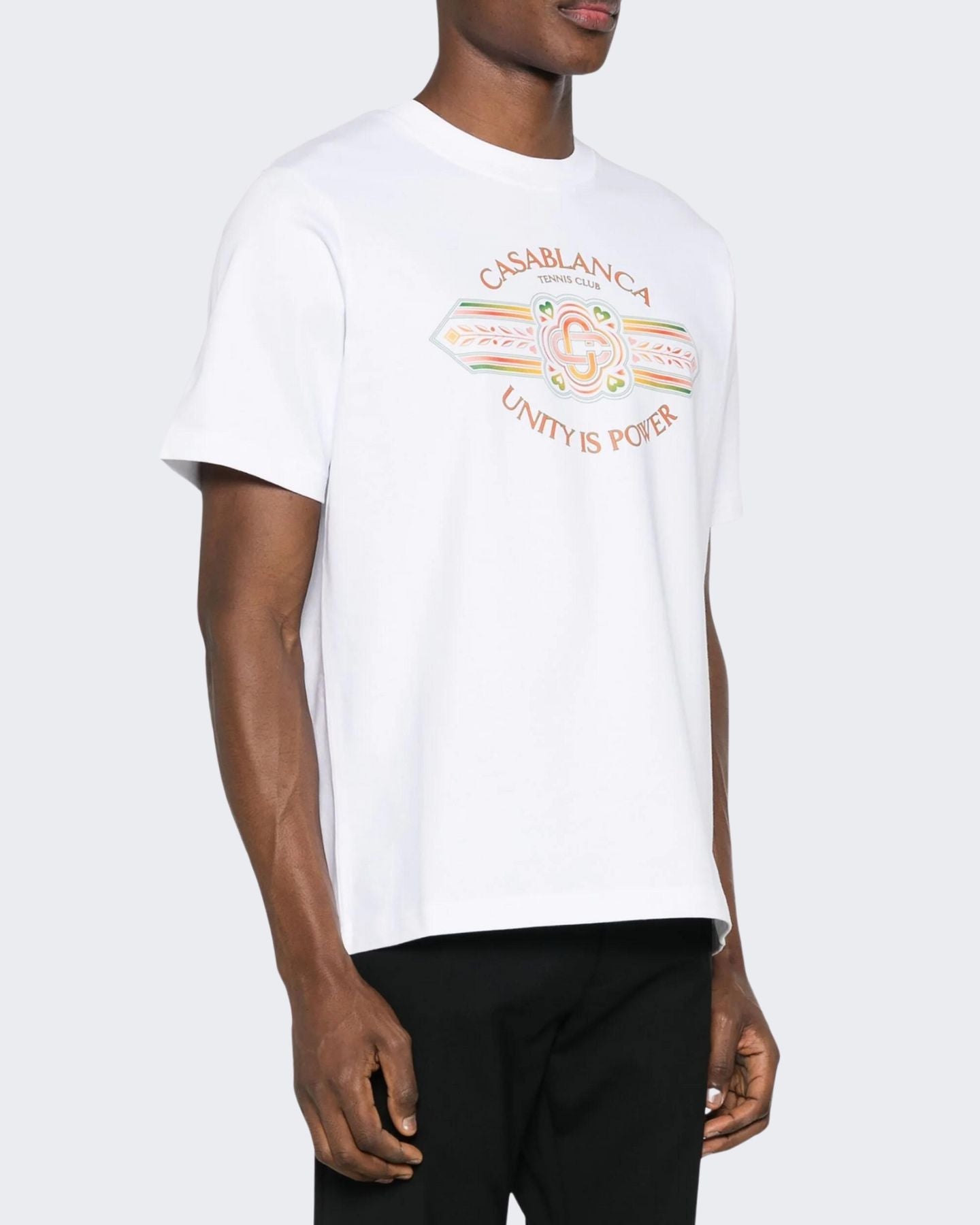 T-Shirt Casablanca MS24JTS00112 - SanShopLuxury - 2024, Abbigliamento, Bianco, Casablanca, Donna, New, Outlet, Primavera/Estate, S, SS24, Stellato, T-Shirt, UNISEX, Uomo