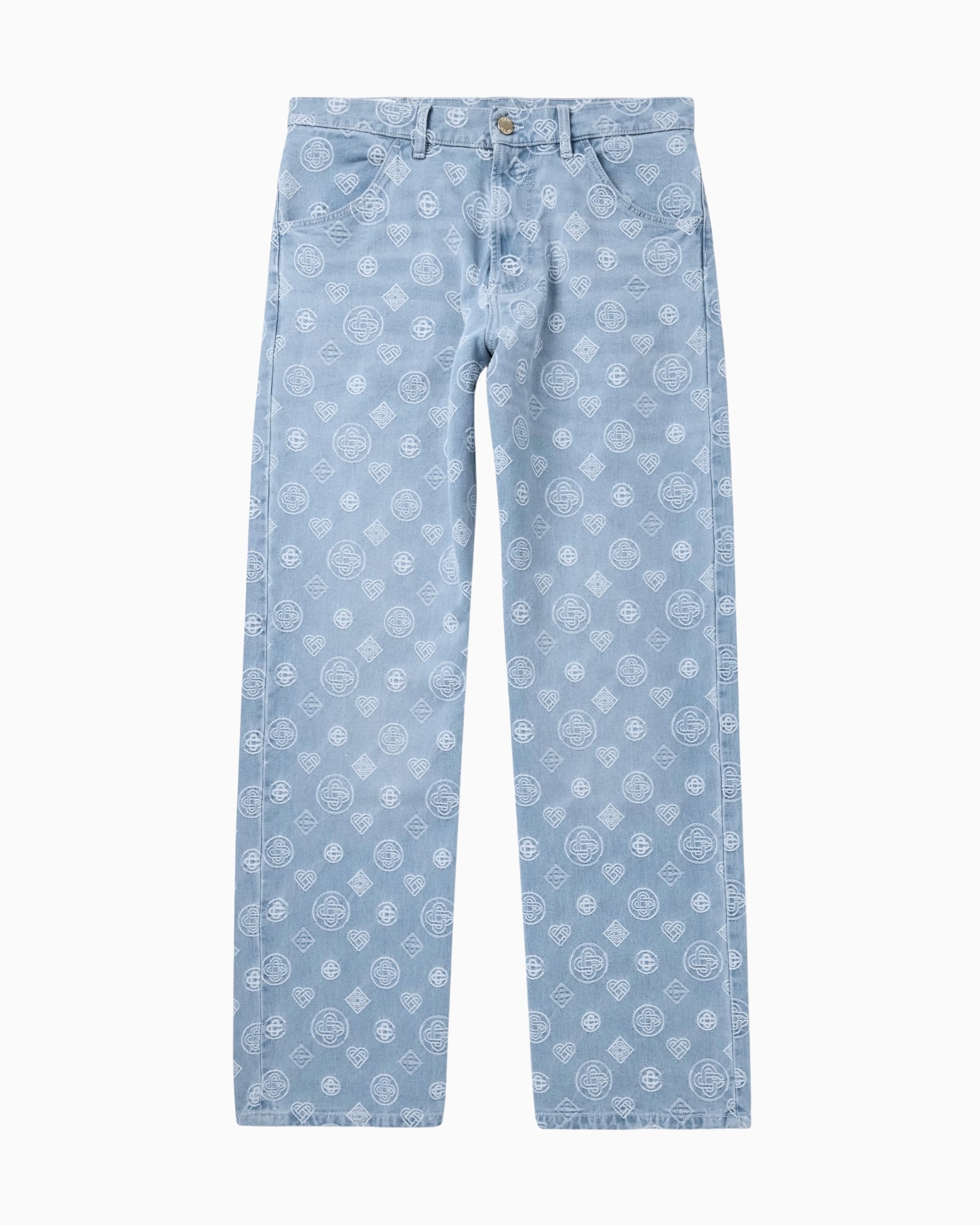 Casablanca Jeans MAW25TR356/01 - SanShopLuxury - 2025, 44, 46, 48, 50, 52, Abbigliamento, Autunno/Inverno, Blu, Casablanca, Continuativo, FW25, Idoneo, Jeans, New, Primavera/Estate, Uomo