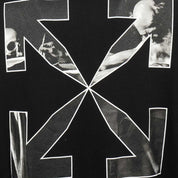 Off-White Felpa OMBB037C99FLE003 - SanShopLuxury - Abbigliamento, Autunno/Inverno, Carry Over, Con Cappuccio, Continuativo, Felpa, Idoneo, M, Nero, New, Off-White, Primavera/Estate, Uomo, XL, XXL