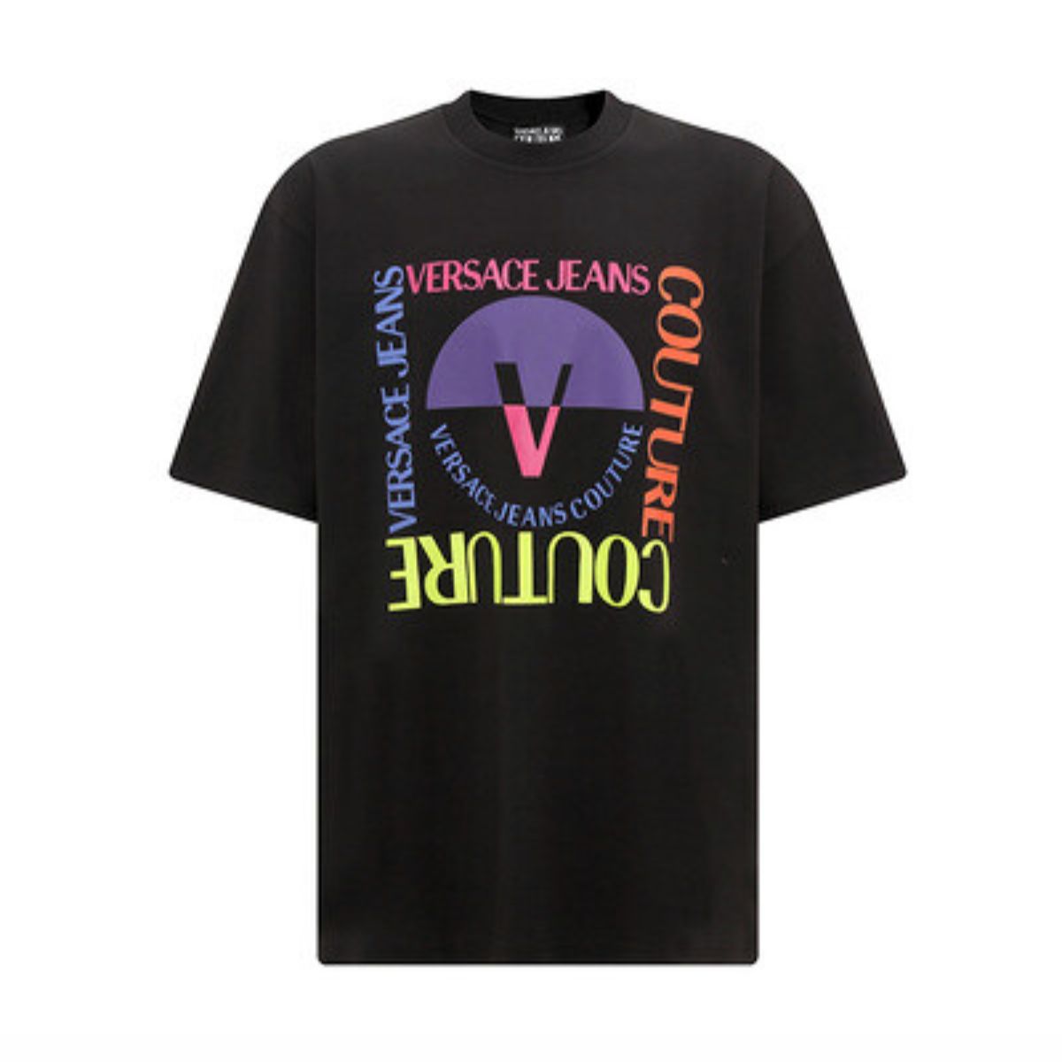 Estate, S, SS23, T-Shirt, Uomo, Versace Jeans Couture, XS