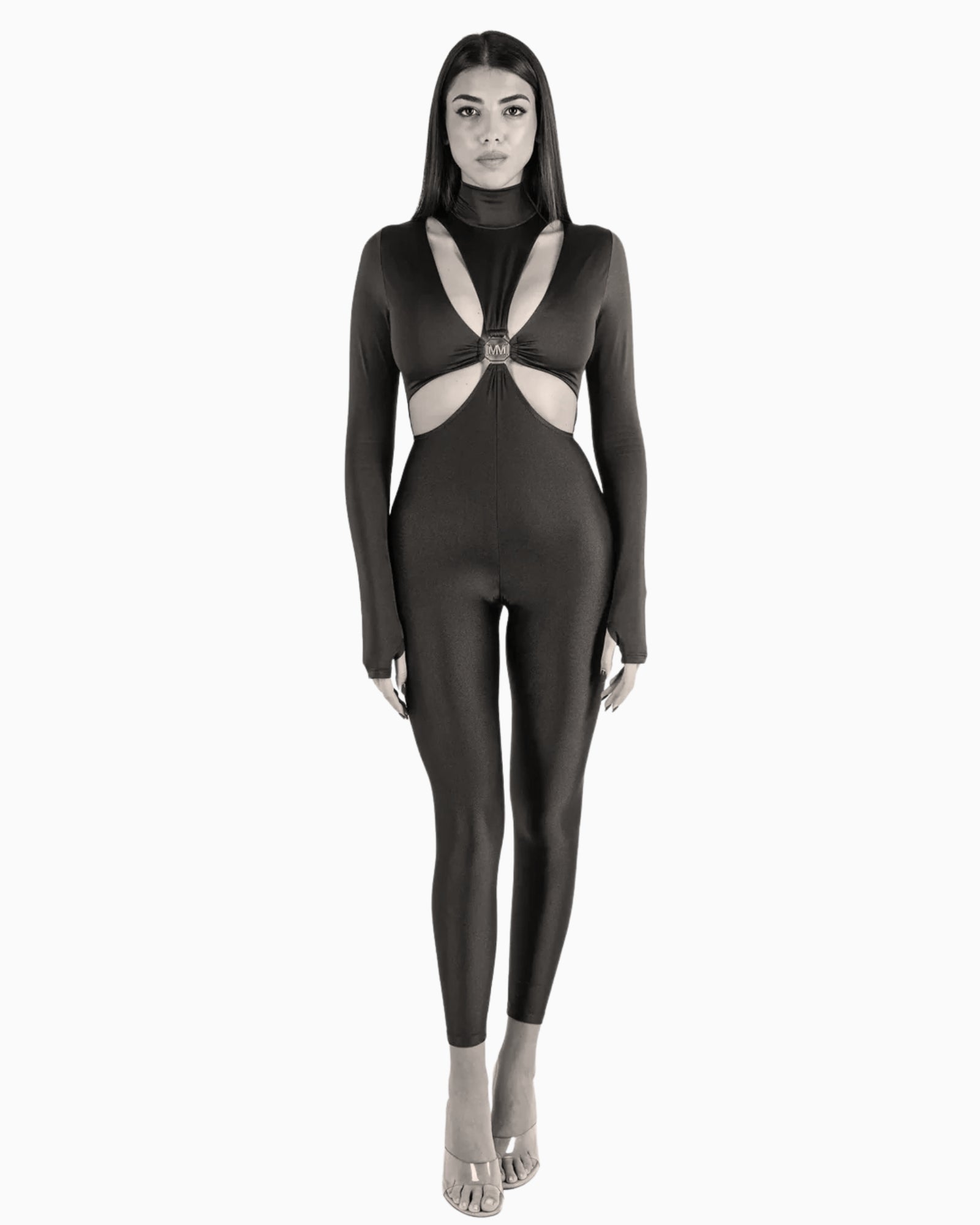 District Margherita Mazzei Tuta Intera 6LG80-0407 - SanShopLuxury - 2025, Abbigliamento, Autunno/Inverno, District Margherita Mazzei, Donna, FW25, Idoneo, M, Nero, New, S, Tuta Intera, XS