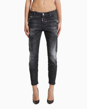 Dsquared2 Jeans S75LB1054/S30357900 - SanShopLuxury - 2025, 38, 40, 42, 44, Abbigliamento, Autunno/Inverno, Donna, Dsquared2, FW25, Idoneo, Jeans, Nero, New