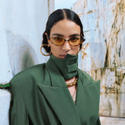 Sunglasses Occhiali MONTECARLO HAVANA GIALLO-C04 - SanShopLuxury - 2025, Accessori, Autunno/Inverno, Bellezza, Continuativo, Donna, Giallo, New, Occhiali, Primavera/Estate, SS25, Stellato, Sunglasses, UNISEX, Uomo