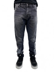 Marcelo Burlon Jeans CMYA009F18868139 - SanShopLuxury - -50%, 2018, 44, 46, 48, Abbigliamento, Autunno/Inverno, FW18, Grigio, Jeans, Marcelo Burlon, Outlet, Uomo