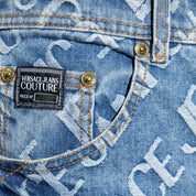 Versace Jeans Couture Jeans 75GAB5R0 DW054 - SanShopLuxury - 2023, 46, 50, Abbigliamento, Autunno/Inverno, Blu, FW23, Idoneo, Jeans, Outlet, Ultimo, Uomo, Versace Jeans Couture