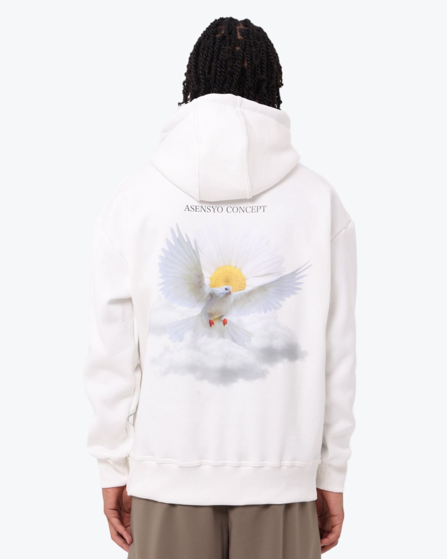 Asensyo Felpa FP03-B - SanShopLuxury - 2024, Abbigliamento, Asensyo, Autunno/Inverno, Bianco, Donna, Felpa, FW24, Idoneo, L, M, Outlet, S, UNISEX, Uomo, XL, XS, XXL