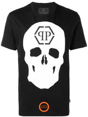 Philipp Plein T-Shirt MTK2665PJY002N - SanShopLuxury - -50%, 2018, Abbigliamento, Autunno/Inverno, FW18, Nero, Outlet, Philipp Plein, T-Shirt, Ultimo, Uomo, XXL