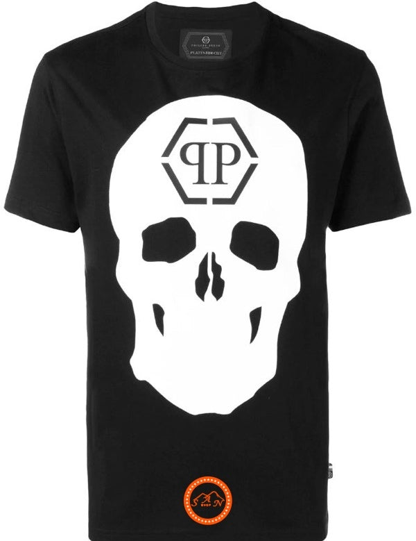 Inverno, FW18, Nero, Outlet, Philipp Plein, T-Shirt, Ultimo, Uomo, XXL