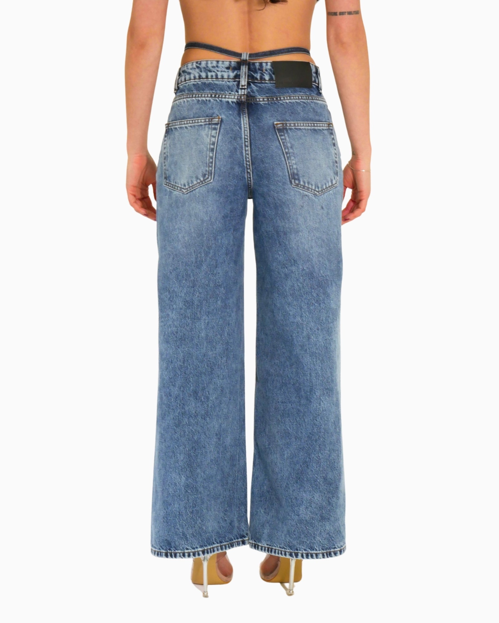 Donotconform Jeans W-BAGGY40 - SanShopLuxury - 2025, 40, 42, 44, 46, 48, Abbigliamento, Blu, Donna, Donotconform, Idoneo, Jeans, New, Primavera/Estate, SS25