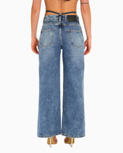 Donotconform Jeans W-BAGGY40 - SanShopLuxury - 2025, 40, 42, 44, 46, 48, Abbigliamento, Blu, Donna, Donotconform, Idoneo, Jeans, New, Primavera/Estate, SS25