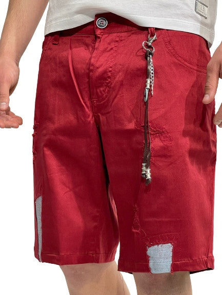 Giggle Short GIGGLE 007 009 - SanShopLuxury - -70%, 2016, 46, 54, Abbigliamento, Bordeaux, Giggle, Outlet, Primavera/Estate, Rosso, Short, SS16, Uomo