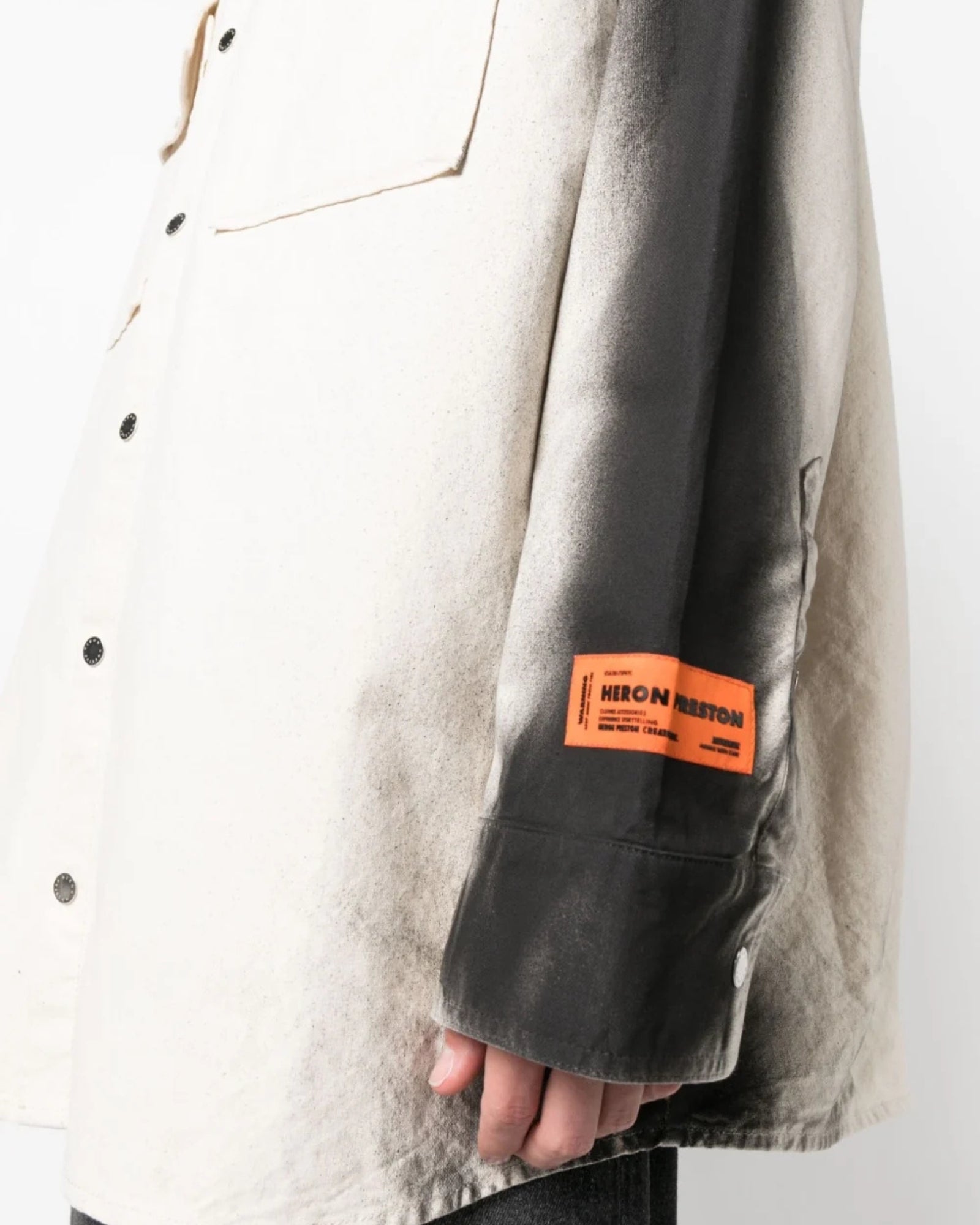 Heron Preston Camicie HMGE002S23FAB001 - SanShopLuxury - 2023, Abbigliamento, Autunno/Inverno, Bianco, Camicie, Continuativo, Heron Preston, Idoneo, L, M, Outlet, Primavera/Estate, S, SS23, Ultimo, Uomo