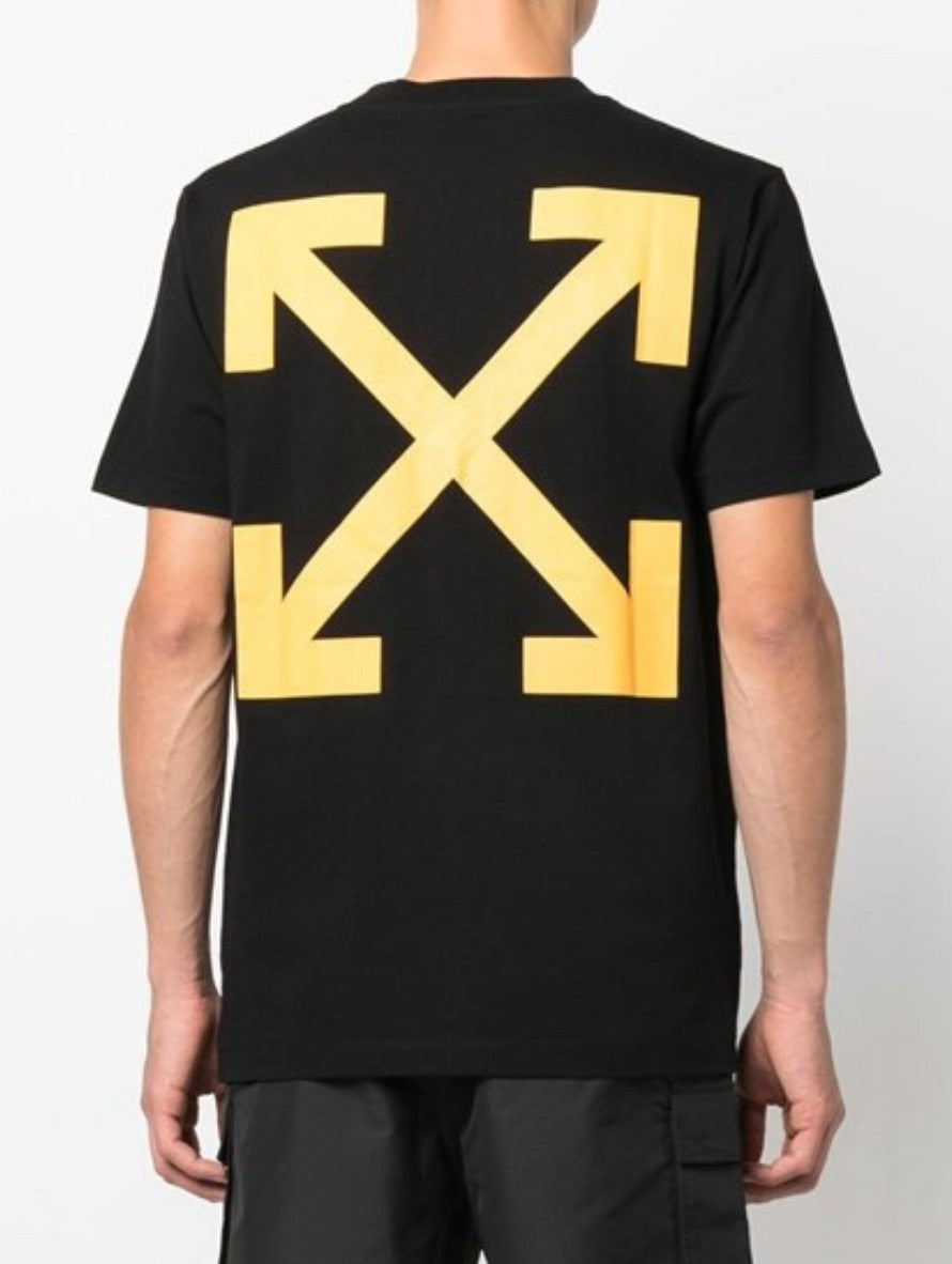 Off-White T-Shirt OMAA027C99JER015 - SanShopLuxury - Abbigliamento, Autunno/Inverno, Carry Over, Continuativo, Idoneo, L, M, Nero, New, Off-White, Primavera/Estate, T-Shirt, Uomo, XL, XXL