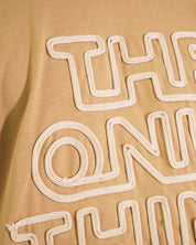SYST T-Shirt FW25-T5037-BEIGE