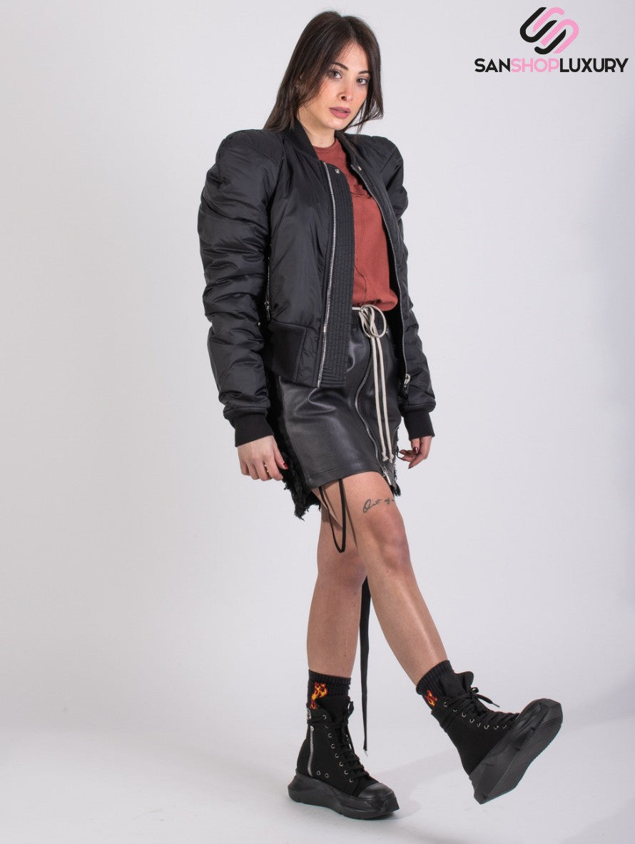 Rick Owens Drkshdw Gonna DS02A3345 BKMBD 09 - SanShopLuxury - -50%, 2021, Abbigliamento, Autunno/Inverno, Donna, FW21, Gonna, L, M, Nero, Outlet, Rick Owens Drkshdw, S