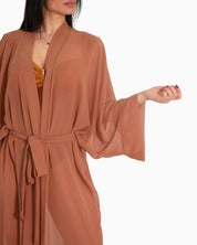 District Margherita Mazzei Copricostume 5WU73 0710 - SanShopLuxury - 2025, Abbigliamento, Beachwear, Beige, Copricostume, District Margherita Mazzei, Donna, Idoneo, Kimono Lungo, New, Primavera/Estate, SS25, Unica