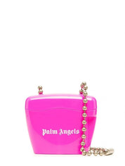 Palm Angels Borsa Da Spalla PWNQ002C99PLA001 - SanShopLuxury - Autunno/Inverno, Borsa Da Spalla, Carry Over, Continuativo, Donna, Fucsia, Idoneo, Nero, New, Palm Angels, Primavera/Estate, Rosa, Tracolla Rigida, Unica, Valigeria