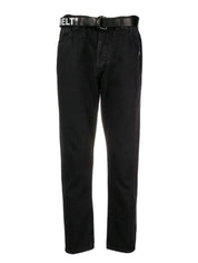 Off-White Jeans OMYA005F181660041000 - SanShopLuxury - -50%, 2018, 47, Abbigliamento, Autunno/Inverno, FW18, Jeans, Nero, Off-White, Outlet, Ultimo, Uomo