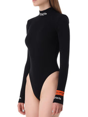 Heron Preston T-Shirt Body HWHA004F21KNI0011001 - SanShopLuxury - -50%, 2021, Abbigliamento, Autunno/Inverno, Donna, FW21, Heron Preston, Nero, Outlet, S, T-Shirt Body, Ultimo