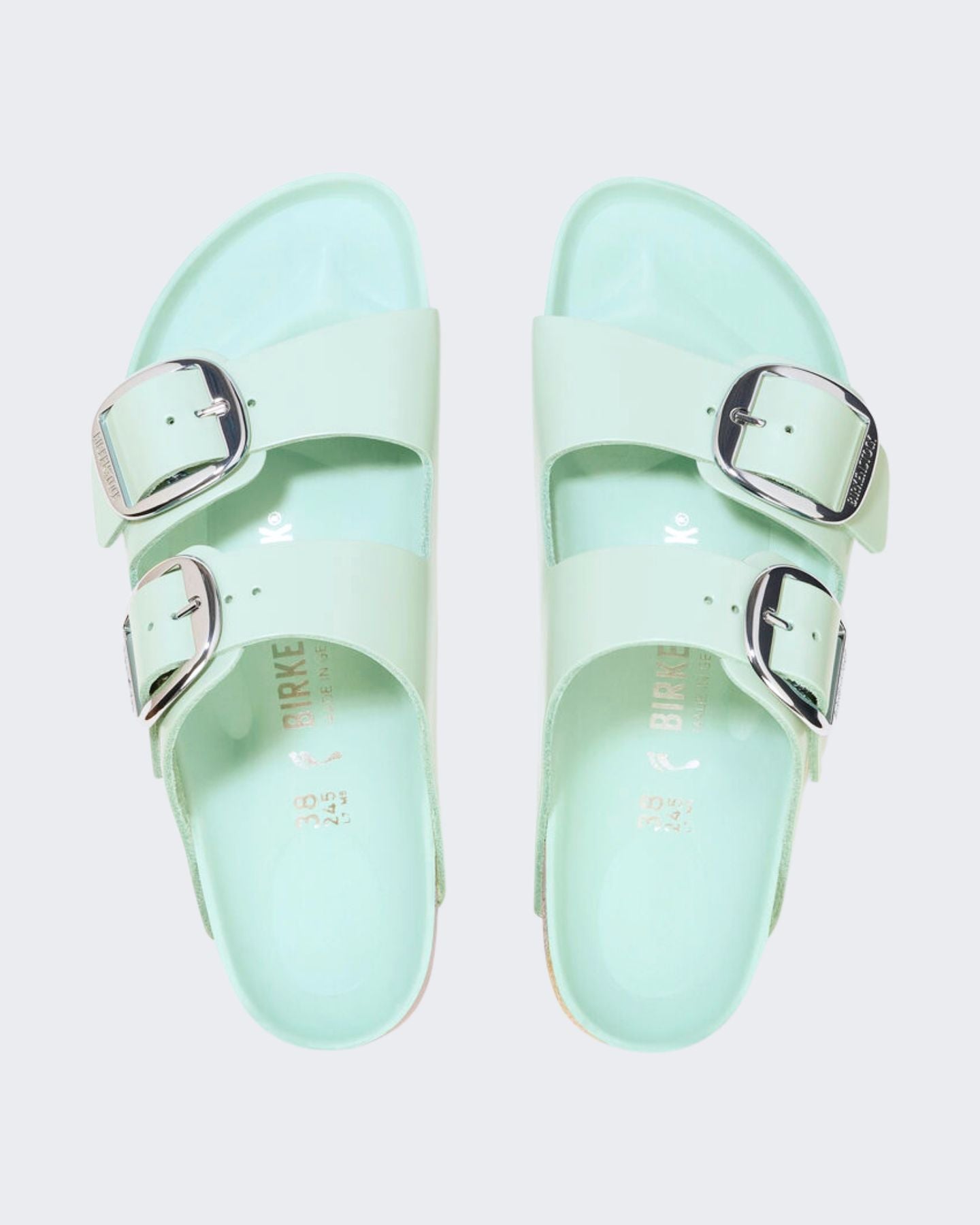 Birkenstock Sandali 1026495 - SanShopLuxury - 36, 37, 38, 39, 40, Birkenstock, Calzature, Carry Over, Donna, New, Primavera/Estate, Sandali, Stellato, Verde acqua