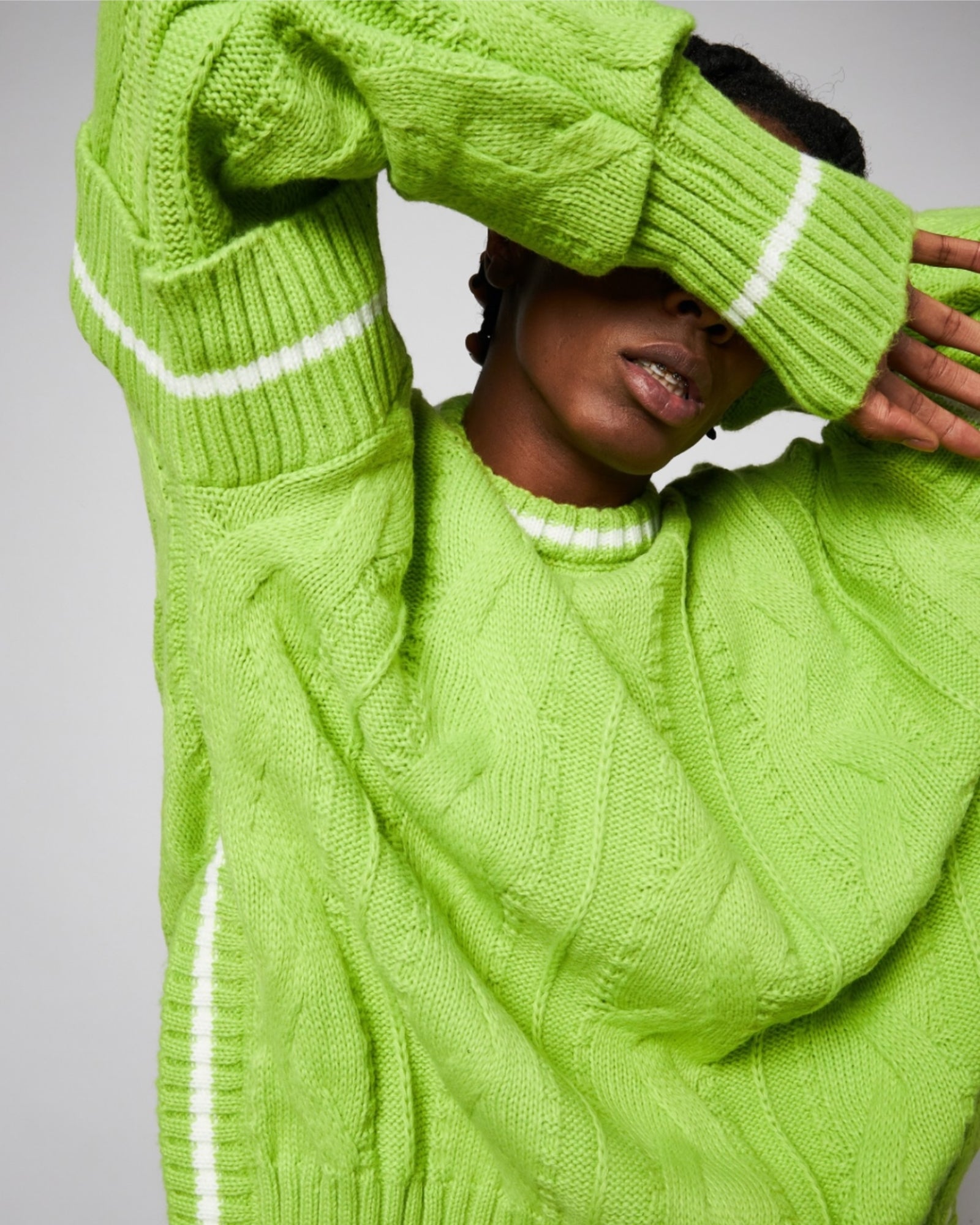 Inverno, Donotconform, FW23, Idoneo, L, M, Maglieria, Outlet, S, Uomo, Verde, Verde Lime, XL, XXL