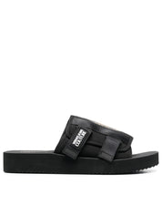 Versace Jeans Couture Sandali 74YA3S7A ZS636 - SanShopLuxury - 2023, 39, 40, 41, 42, 43, 44, Beachwear, Calzature, Nero, Outlet, Primavera/Estate, Sandali, SS23, Uomo, Versace Jeans Couture
