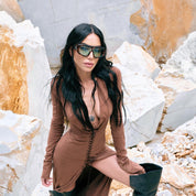 Sunglasses Occhiali VIENNA HAVANA BLU-C04 - SanShopLuxury - 2025, Accessori, Autunno/Inverno, Bellezza, Blu, Continuativo, Donna, New, Occhiali, Primavera/Estate, SS25, Stellato, Sunglasses, UNISEX, Uomo