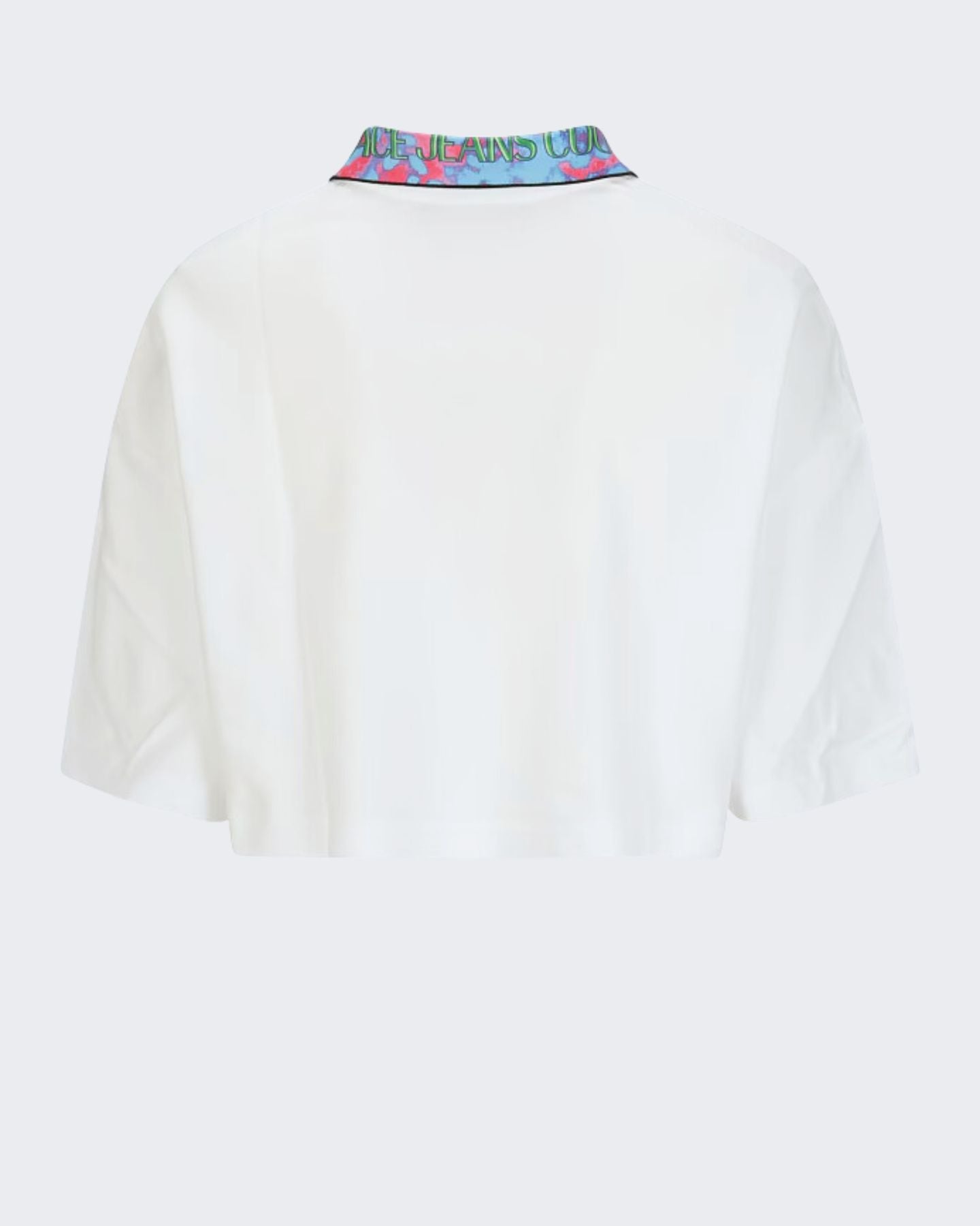 Versace Jeans Couture T-Shirt 76HAGT00/CJ01T003 - SanShopLuxury - 2024, Abbigliamento, Bianco, Donna, Idoneo, L, M, Outlet, polo, Primavera/Estate, SS24, T-Shirt, Versace Jeans Couture