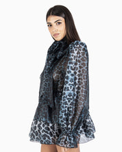 District Margherita Mazzei Abito WIP80-0609 - SanShopLuxury - 2025, 40, 42, 44, Abbigliamento, Abito, Autunno/Inverno, District Margherita Mazzei, Donna, FW25, Idoneo, New, Verde Ottanio