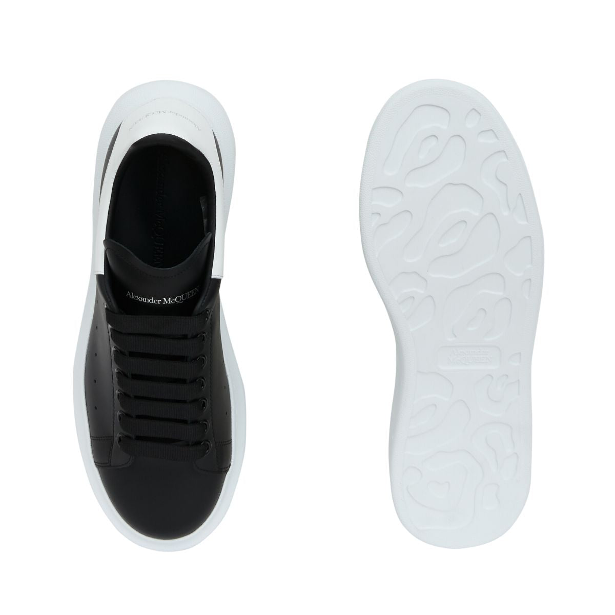 Alexander Mcqueen Sneakers 553770 WHGP5 - SanShopLuxury - 36, 36.5, 37, 37.5, 38.5, 39, 40, Alexander Mcqueen, Autunno/Inverno, Calzature, Carry Over, Continuativo, Donna, Nero, Nero-Bianco, New, Primavera/Estate, Sneakers, Stellato, Uomo