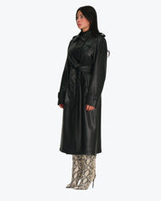 Shiki Trench SABINA - SanShopLuxury - 2024, Abbigliamento, Autunno/Inverno, Donna, FW24, Idoneo, M, Nero, Outlet, S, Shiki, Trench, Ultimo