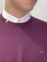 Sun 68 Maglieria 26154 - SanShopLuxury - -50%, 2018, Abbigliamento, Autunno/Inverno, Blu, FW18, Grigio, L, M, Maglieria, Outlet, Rosso, S, Sun 68, Uomo, Verde, Viola, Viola scuro, XXL