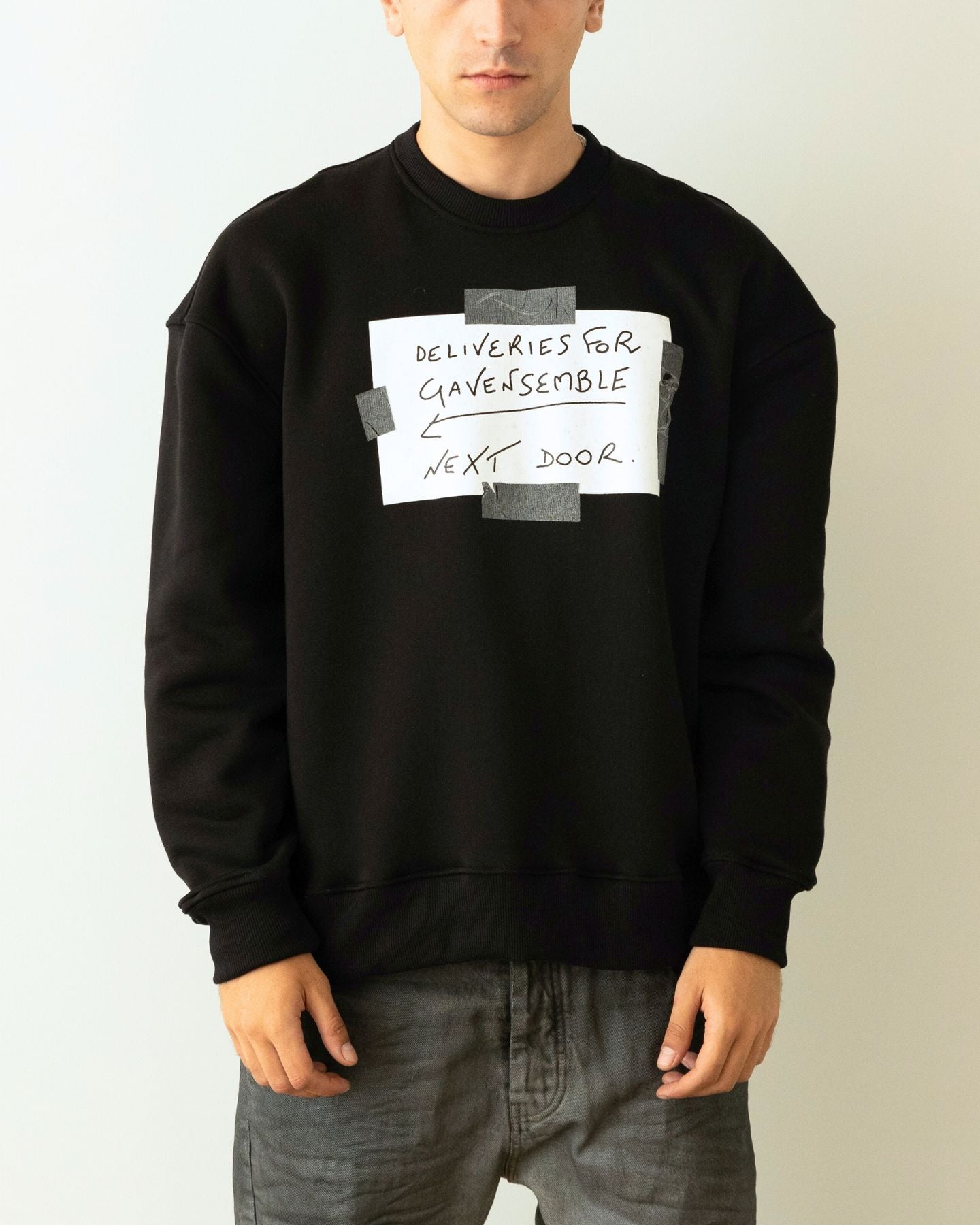 Gavensemble Felpa SWEAT100-N - SanShopLuxury - 2024, Abbigliamento, Autunno/Inverno, Felpa, FW24, Gavensemble, Idoneo, L, M, Nero, Outlet, S, Uomo, XL, XXL